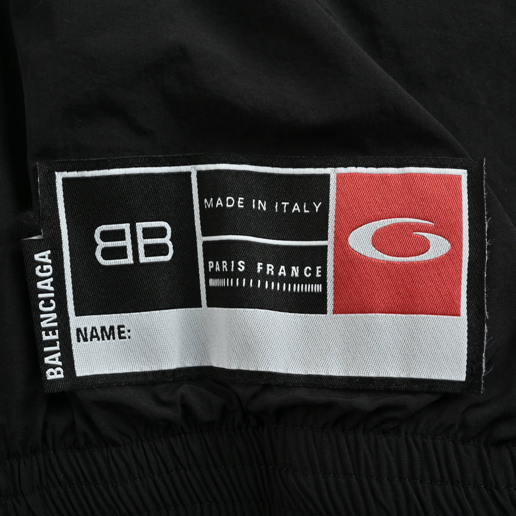 Balenciaga BLCG FW25  Football Series 3M Badge Shell Jacket – Black857734TPQ381000