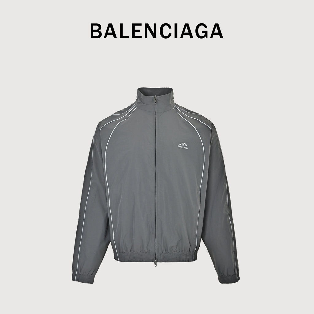 Balenciaga BLCG BODIES Series 6B Reflective Track Jacket – Charcoal Grey  NP6400809-CGR