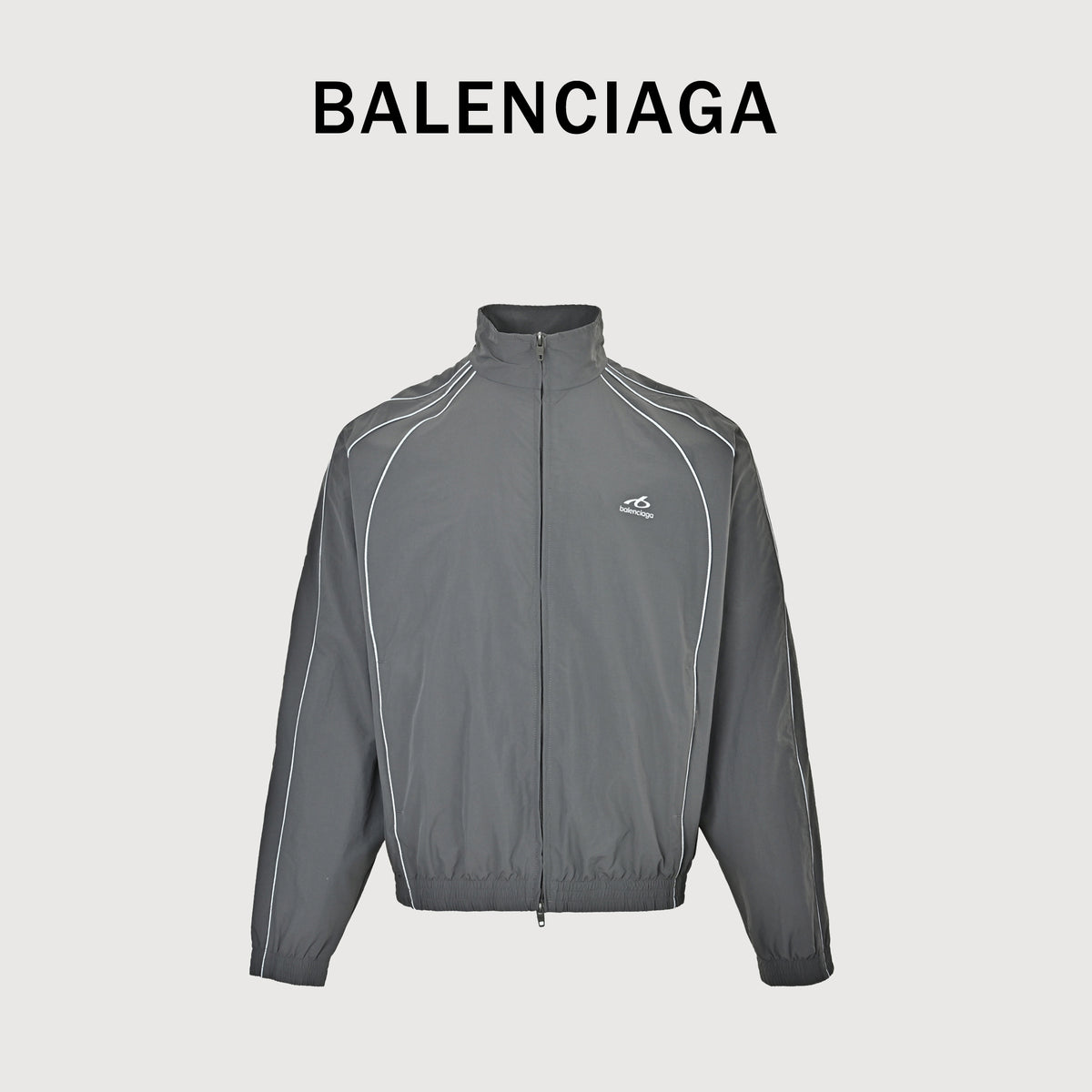 Balenciaga BLCG BODIES Series 6B Reflective Track Jacket – Charcoal Grey  NP6400809-CGR