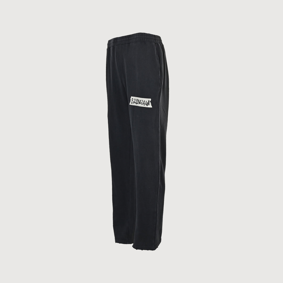 Balenciaga BLCG Distressed Tape Letter Print Trousers  NP5000415