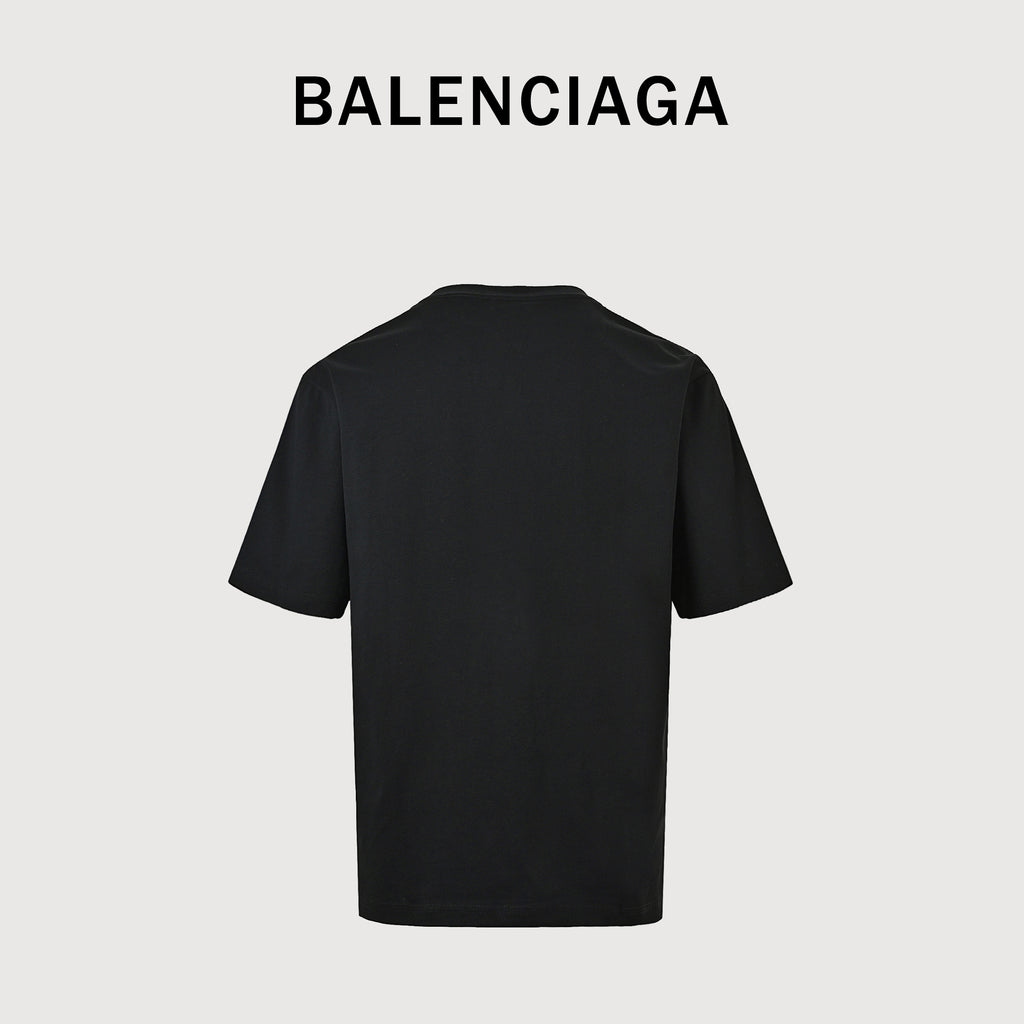 Balenciaga BLCG Green Tape Graffiti Print Short Sleeve T-Shirt NP2600510