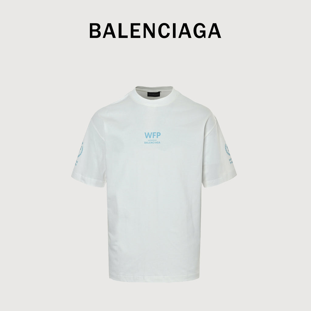 Balenciaga x WFP Collaboration Short Sleeve T-Shirt TS2600716