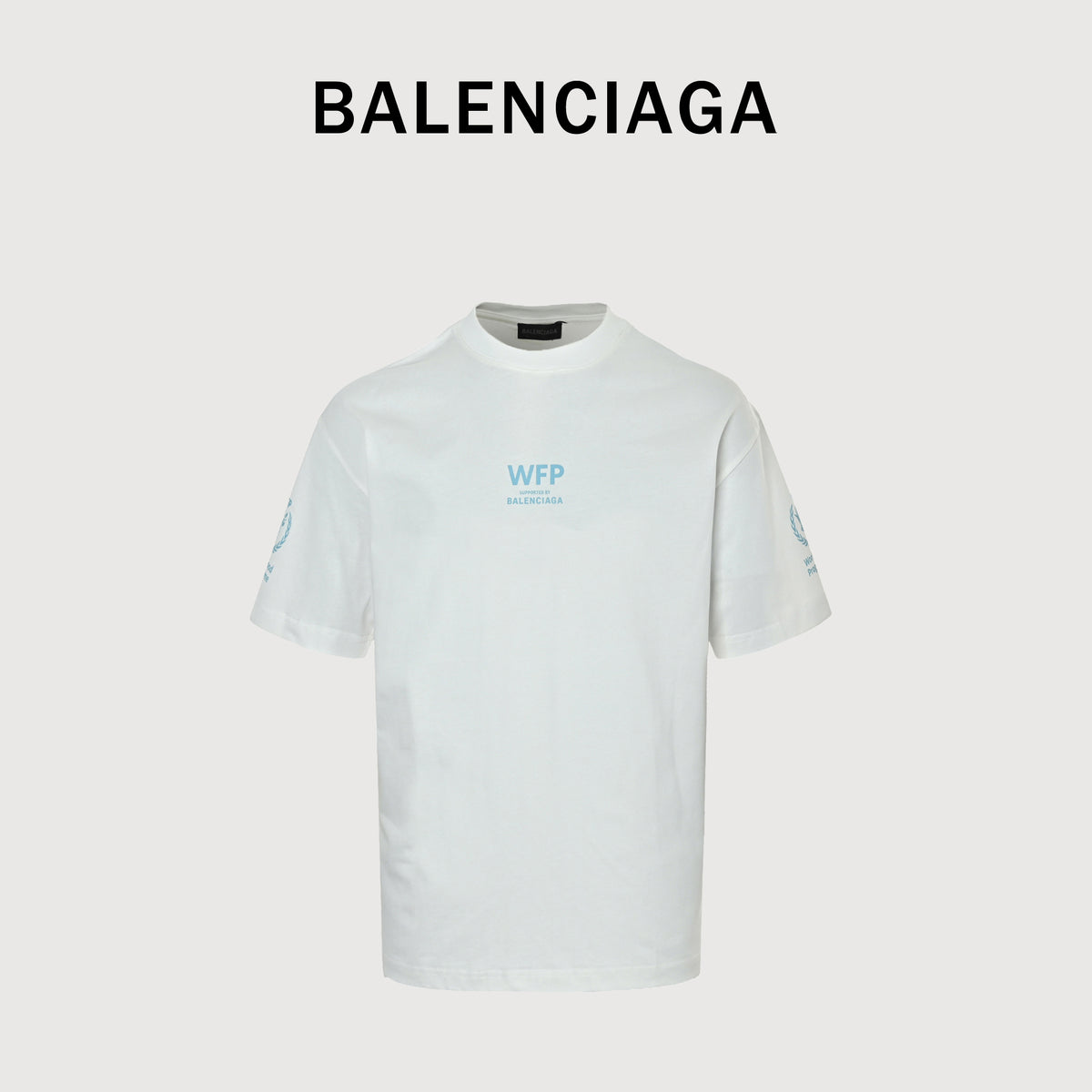 Balenciaga x WFP Collaboration Short Sleeve T-Shirt TS2600716