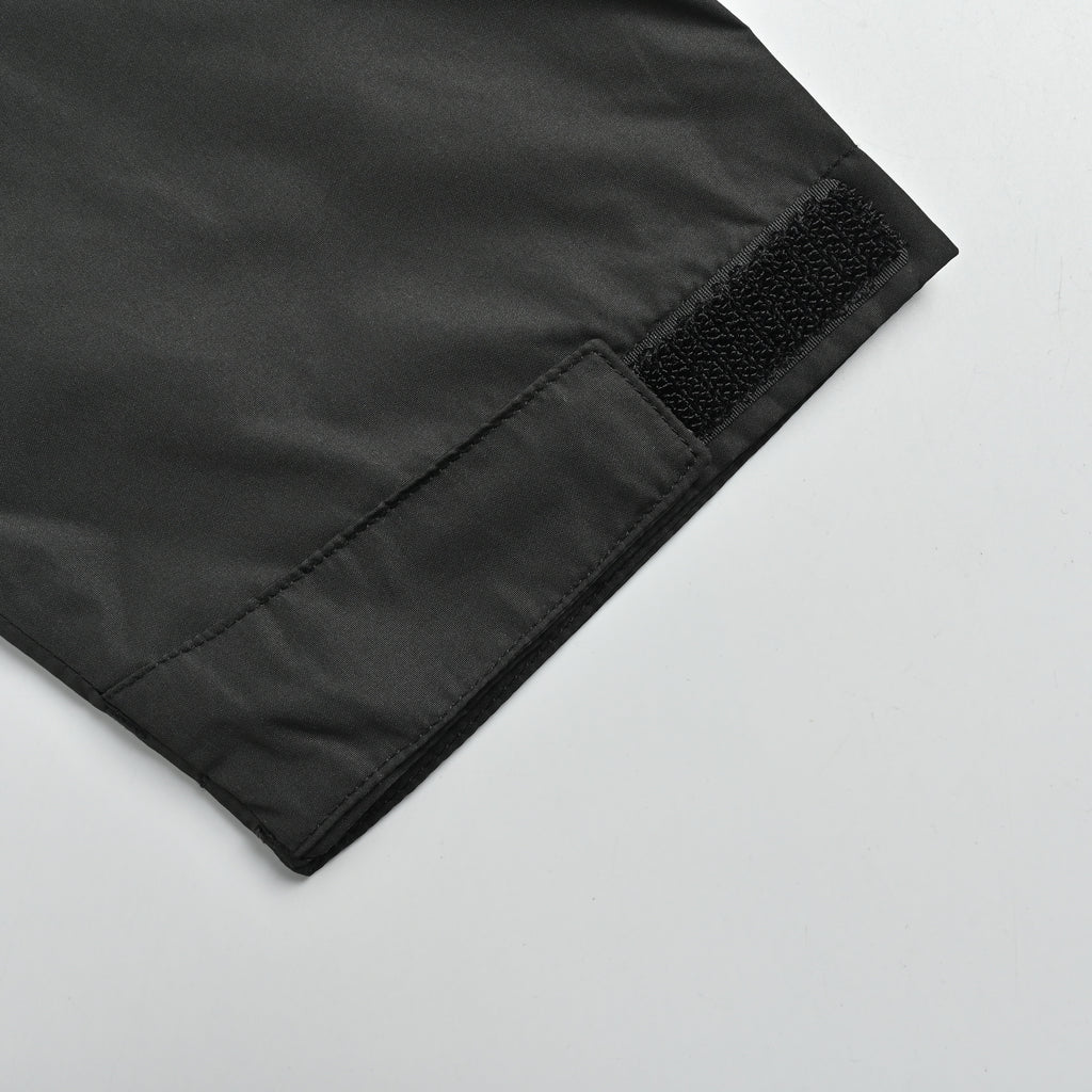 The North Face Embroidered Logo Concealed Hood Shell Jacket – Black  DK6400316