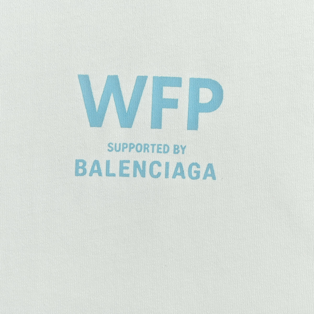 Balenciaga x WFP Collaboration Short Sleeve T-Shirt TS2600716