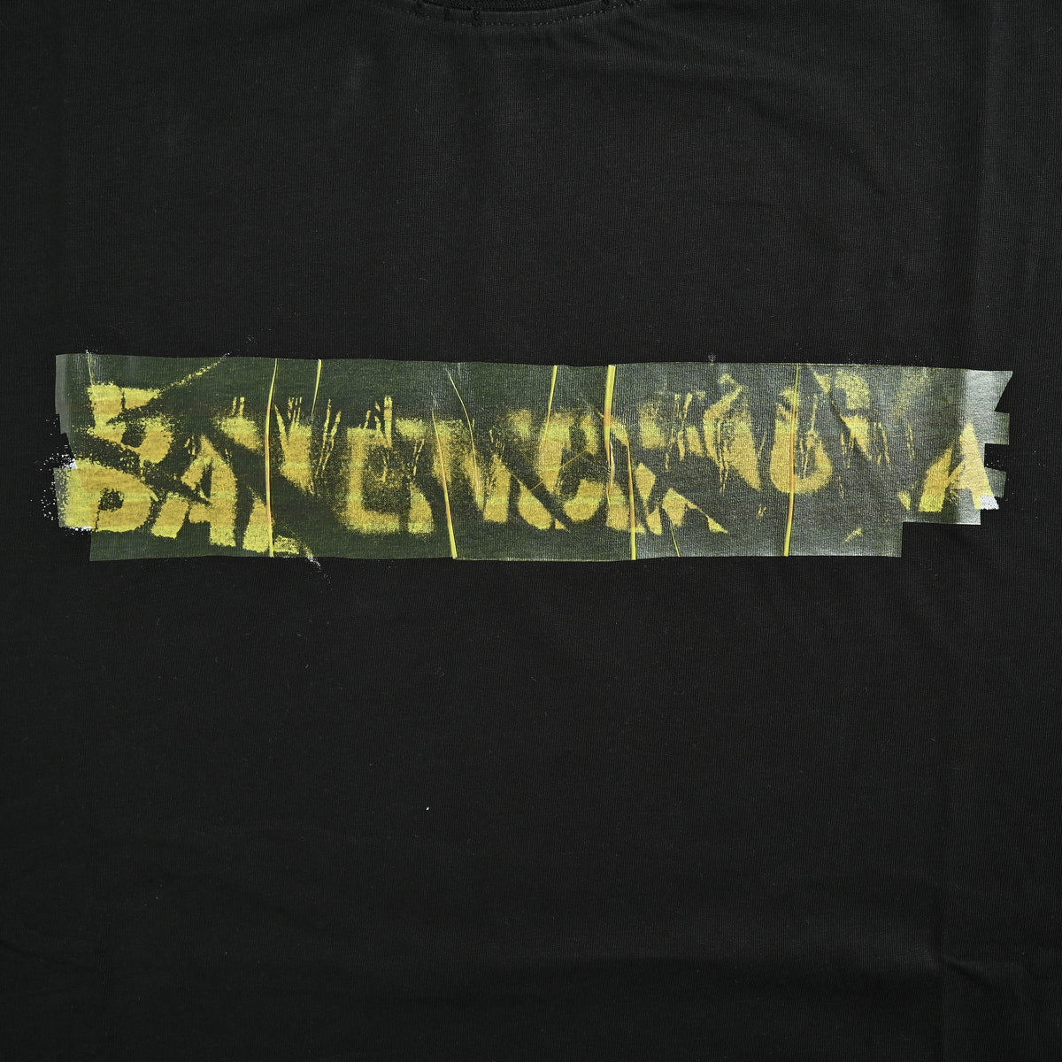 Balenciaga BLCG Green Tape Graffiti Print Short Sleeve T-Shirt NP2600510