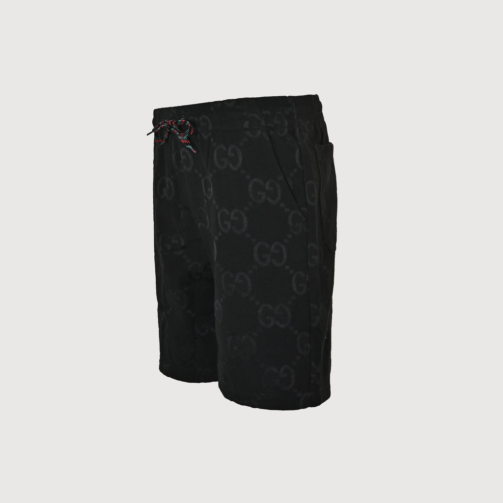 Gucci All-Over Double G Monogram Jacquard Shorts    MV2800714