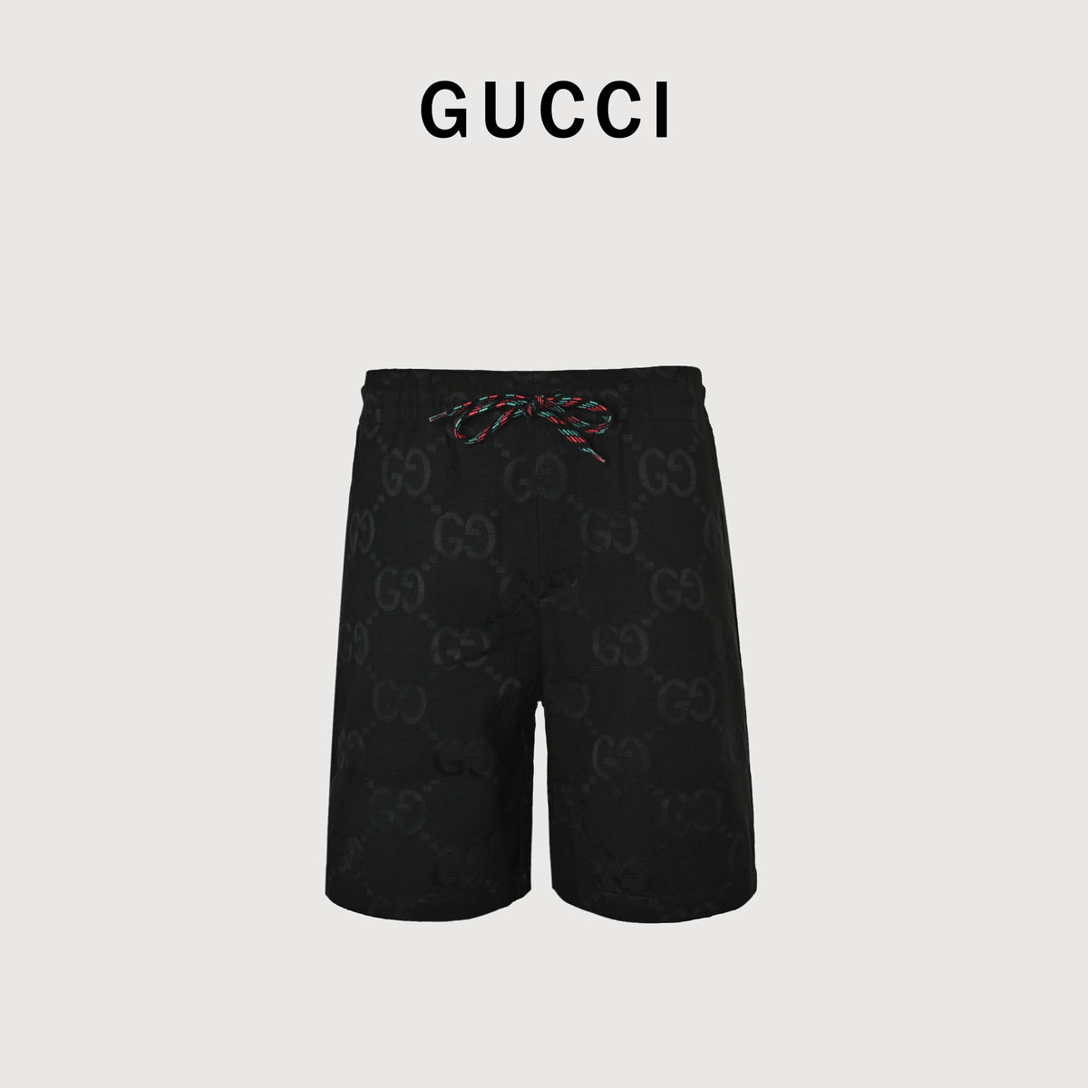 Gucci All-Over Double G Monogram Jacquard Shorts    MV2800714