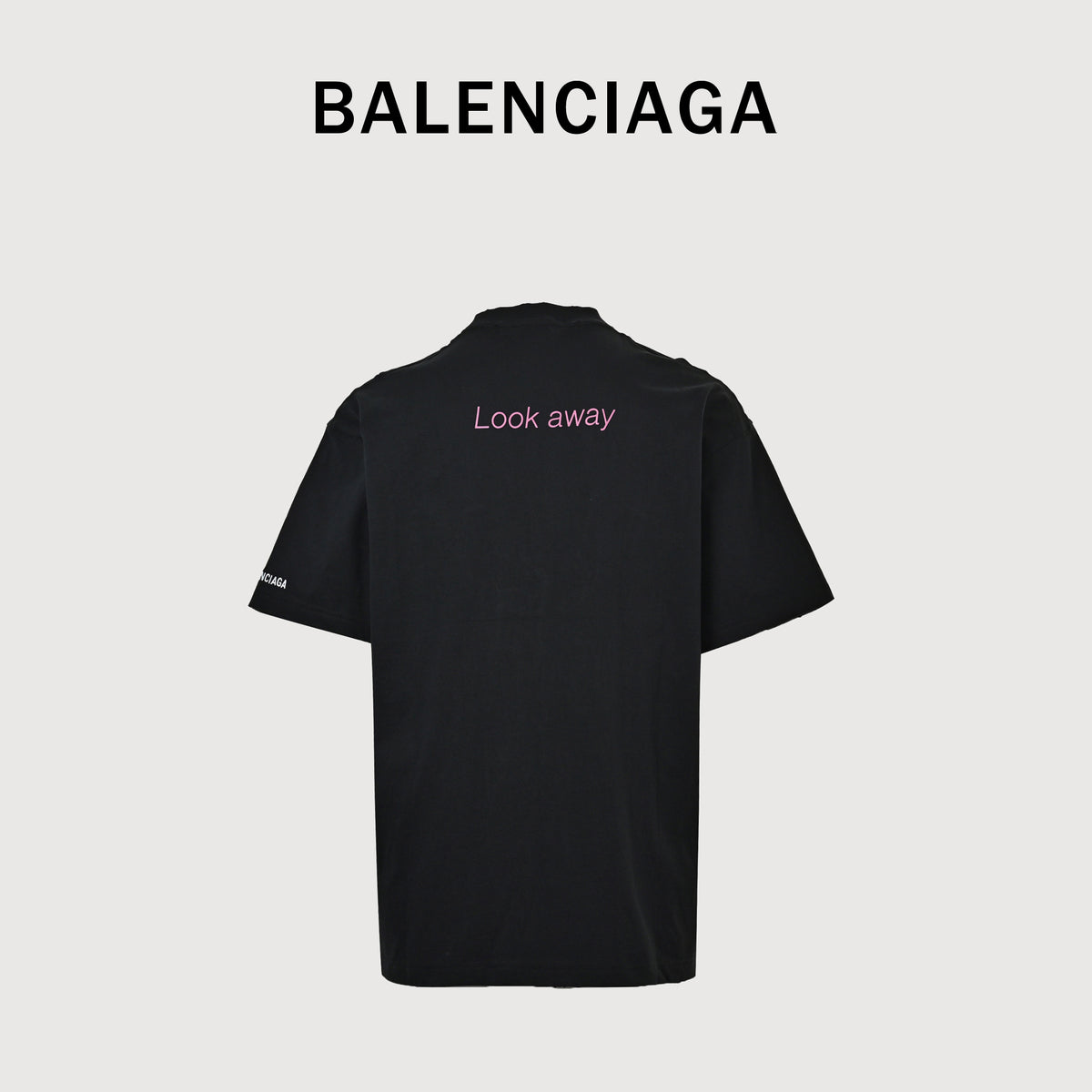 Balenciaga BLCG Euphoria Portrait Collab Short Sleeve T-Shirt NP3000817