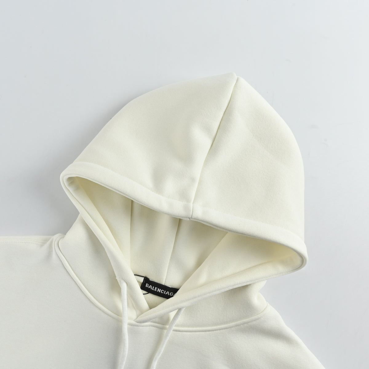 Balenciaga 25FW Crown "Keep Calm" Puff Print Hoodie  HH5000119