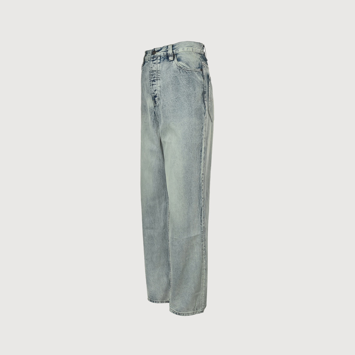 Balenciaga Baggy Ice Blue Washed Denim Jeans YS5600108