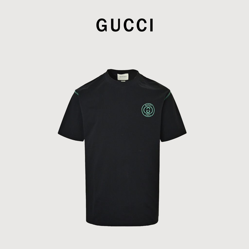 Gucci 1921 Double G Embroidered Logo T-Shirt MV2400714