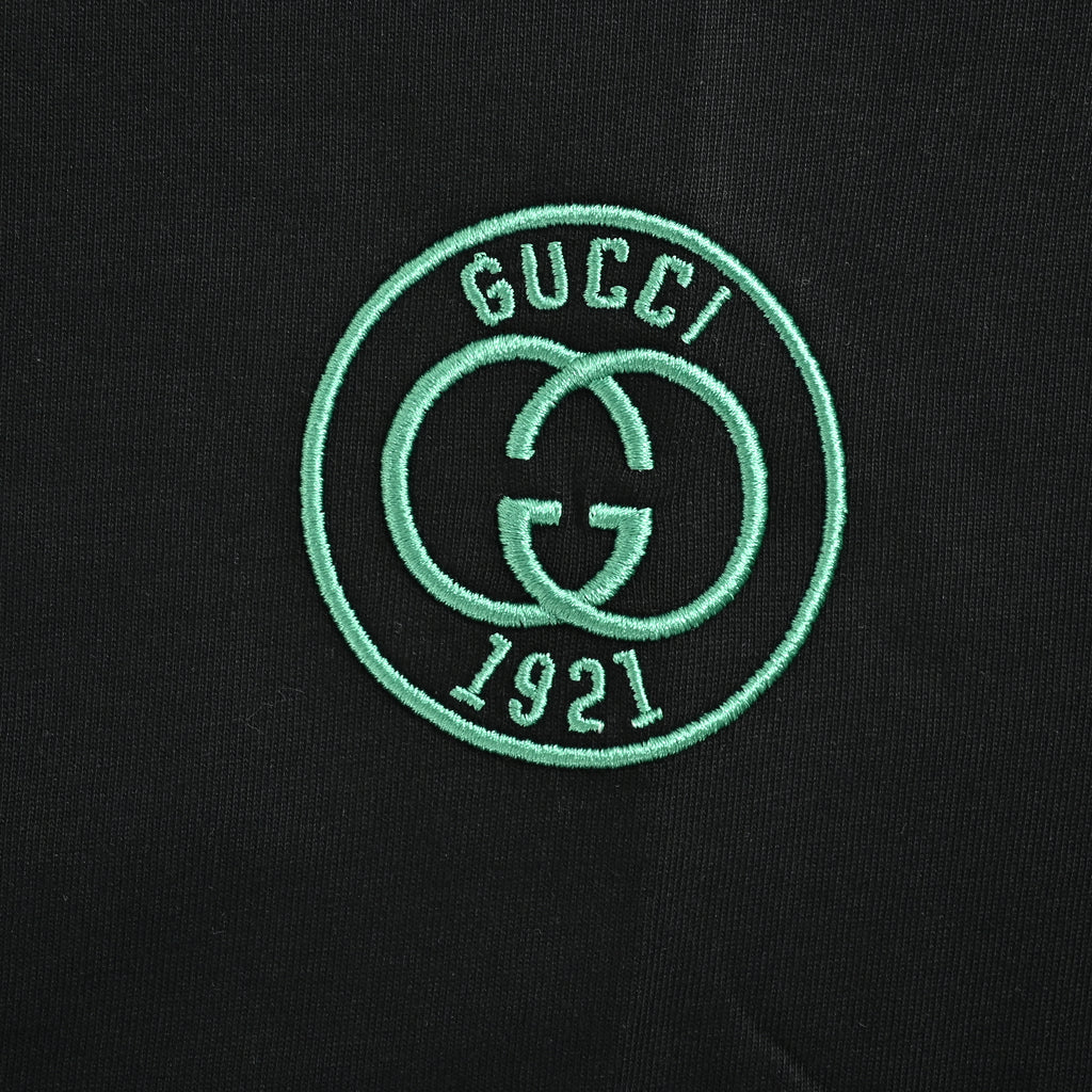 Gucci 1921 Double G Embroidered Logo T-Shirt MV2400714