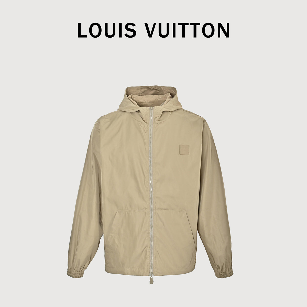 Louis Vuitton Reversible LV Monogram Jacquard Shell Jacket – Khaki / Tonal Monogram XM7800819-KHK