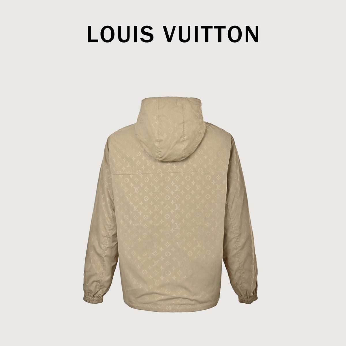 Louis Vuitton Reversible LV Monogram Jacquard Shell Jacket – Khaki / Tonal Monogram XM7800819-KHK