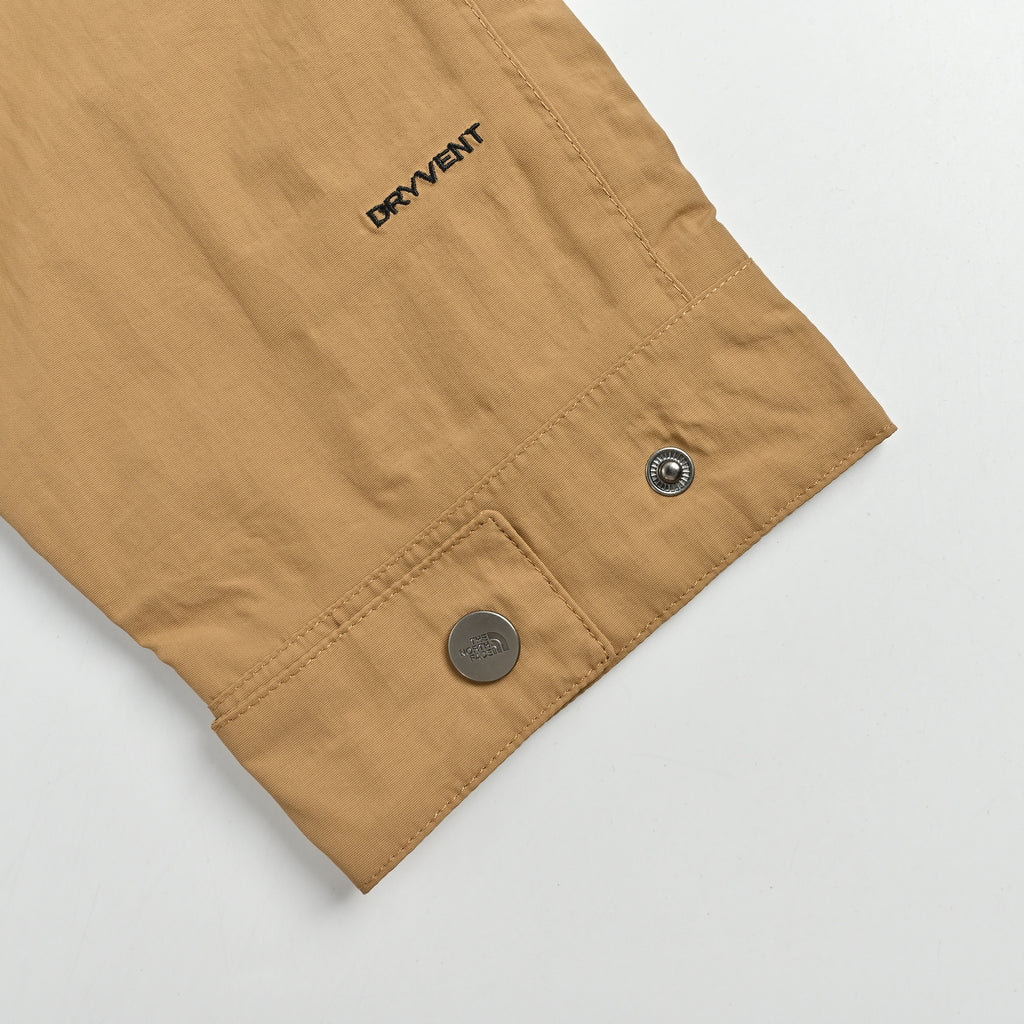 The North Face Embroidered Logo Multi-Pocket Shell Jacket – Camel  DK6400317