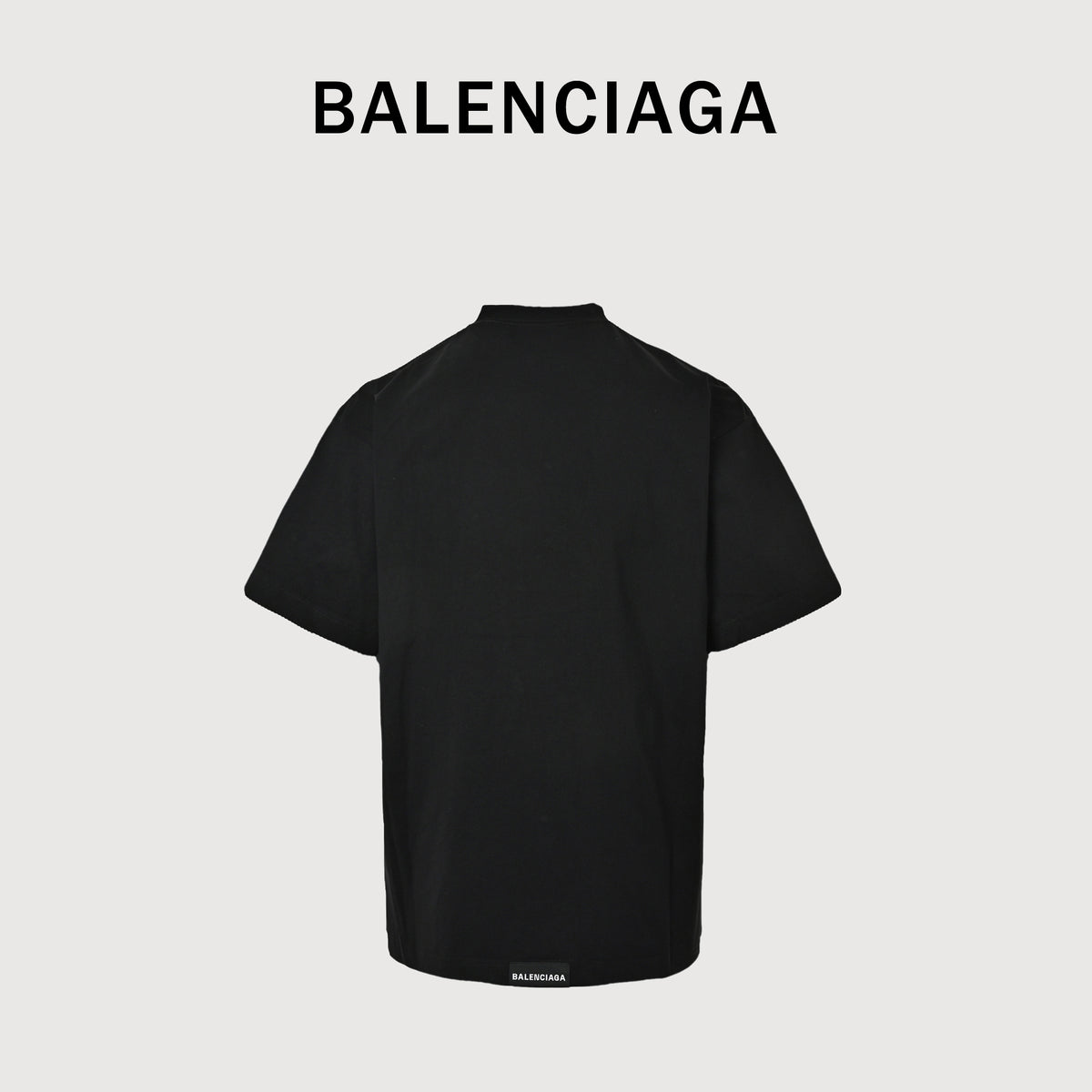 Balenciaga Hem Label Short Sleeve T-Shirt 2026#dk3000602