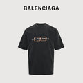 Balenciaga BLCG BB Icon Print Washed Short Sleeve T-Shirt NP2400108