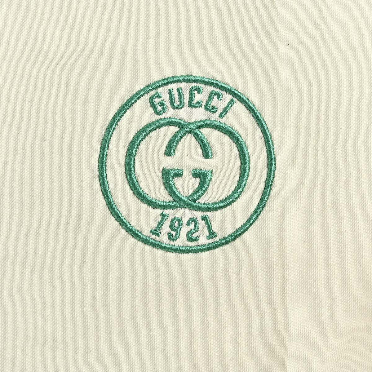 Gucci 1921 Double G Embroidered Logo T-Shirt MV2400714