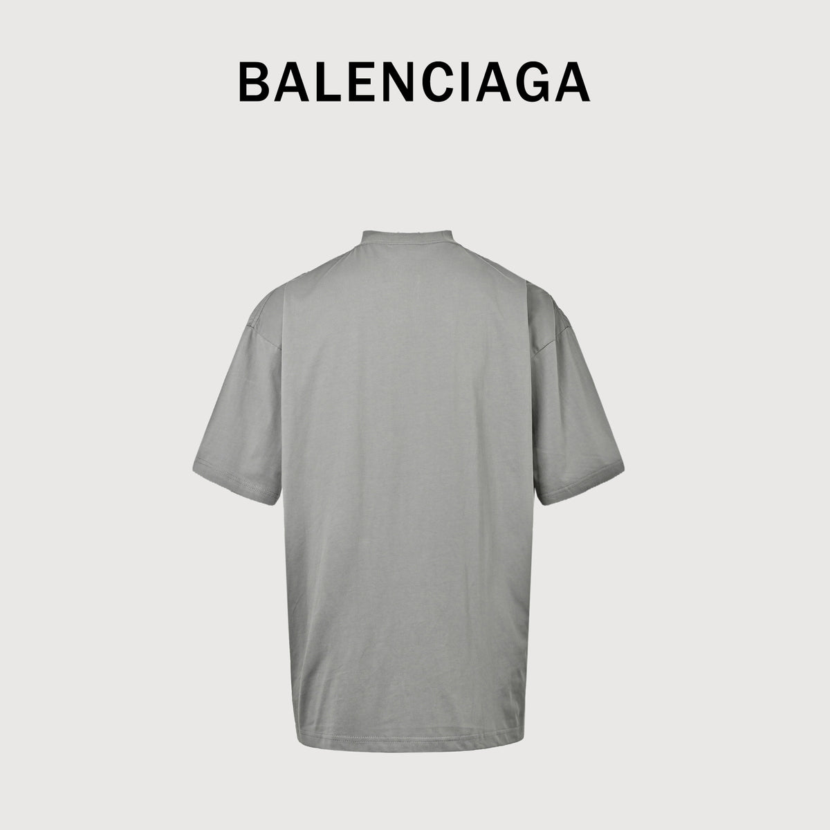 Balenciaga 26SS Palm Wave Surf Print Short Sleeve T-Shirt – Grey HH3200519