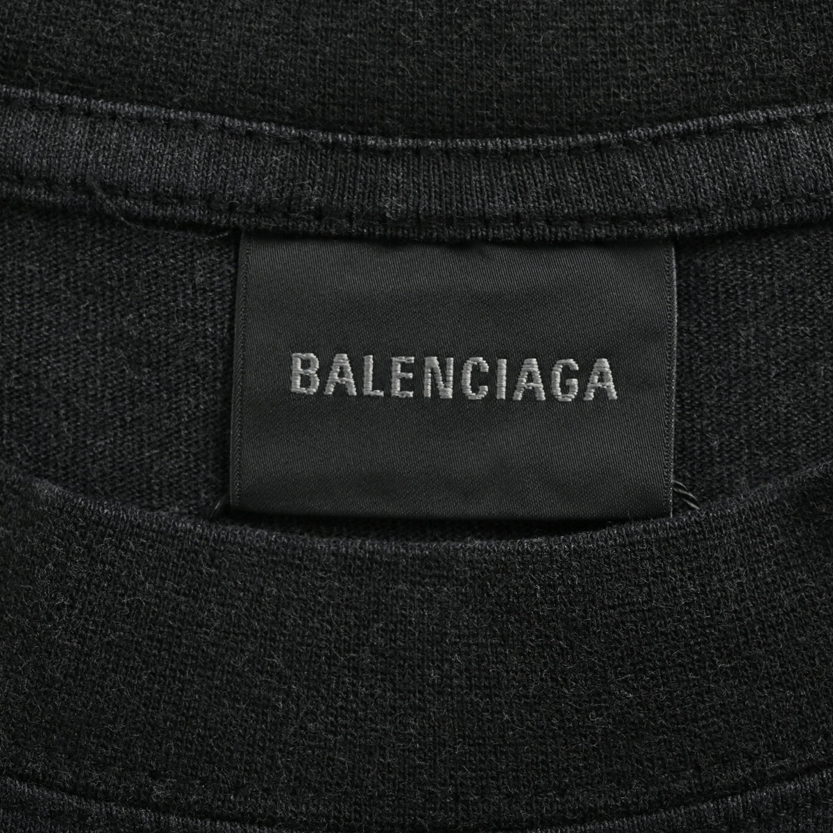 Balenciaga Red Letter Embroidered Short Sleeve T-Shirt  NP2400108