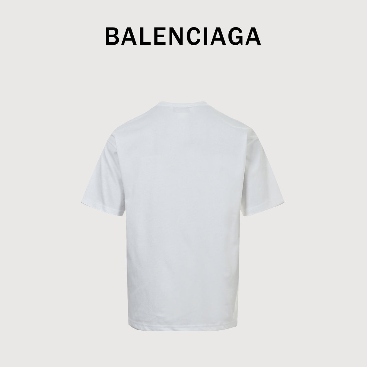Balenciaga Vertical Script Embroidered Short Sleeve T-Shirt 2026#dk240324