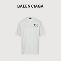 Balenciaga Heavy Embroidered Patch Short Sleeve T-Shirt 2026#xbk2800324
